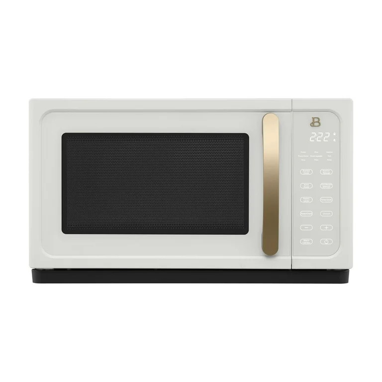 Beautiful 1.1 Cu ft 1000 Watt, Sensor Microwave Oven, White Icing by Drew Barrymore, New | Walmart (US)