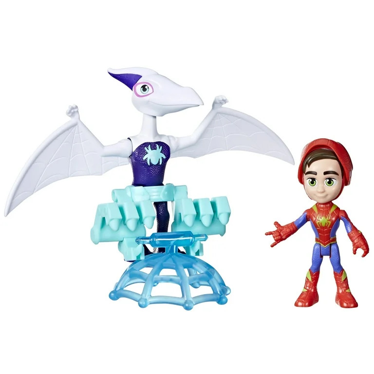 Marvel Spidey and His Amazing Friends Dino-Webs Ghostasaurus & Spidey Action Figures, Ages 3+ | Walmart (US)