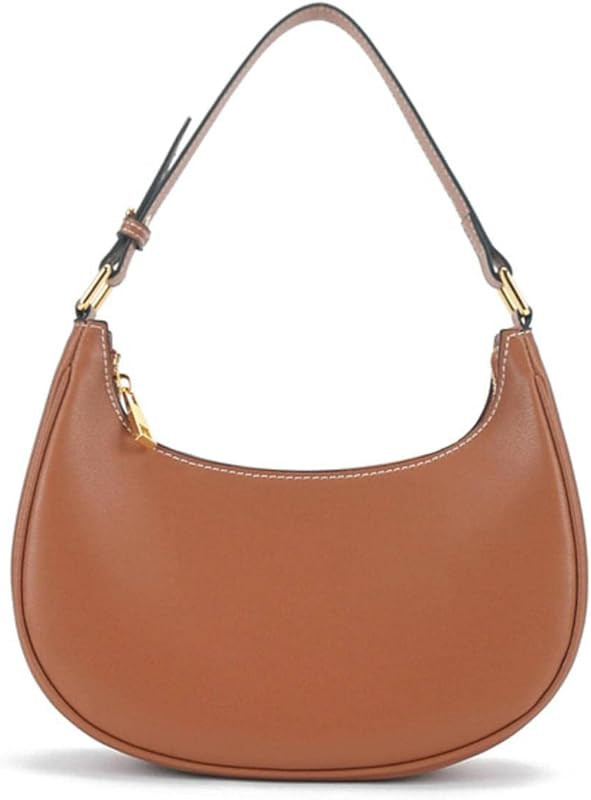 European and American style cowhide dumpling bag 2022 summer new women's casual retro women's sho... | Amazon (US)