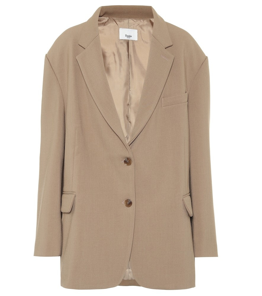 The Frankie Shop Bea twill blazer | Mytheresa (UK)
