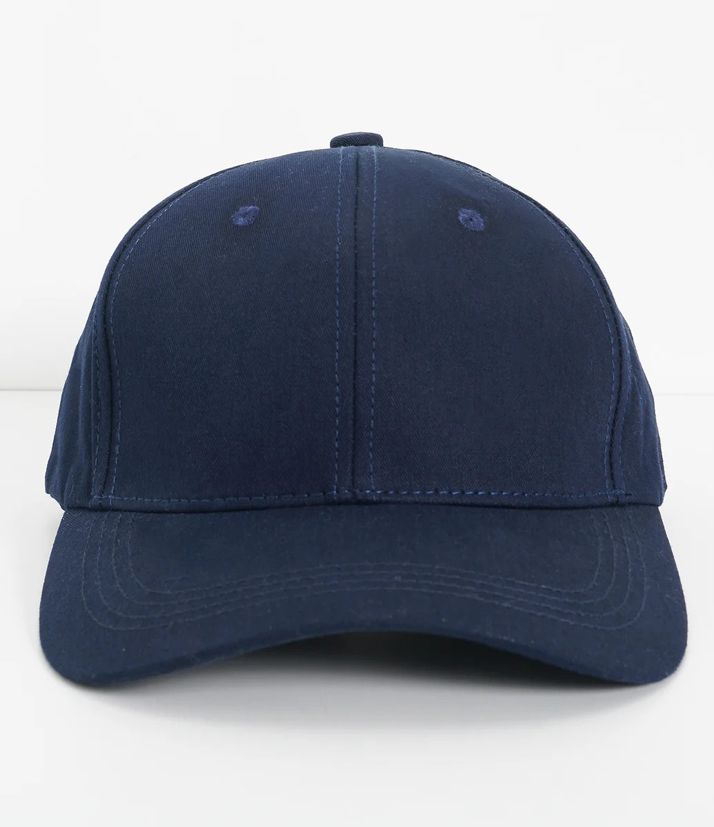 Boné Aba Curva Básico com Fechamento Strapback Azul | Renner (BR)