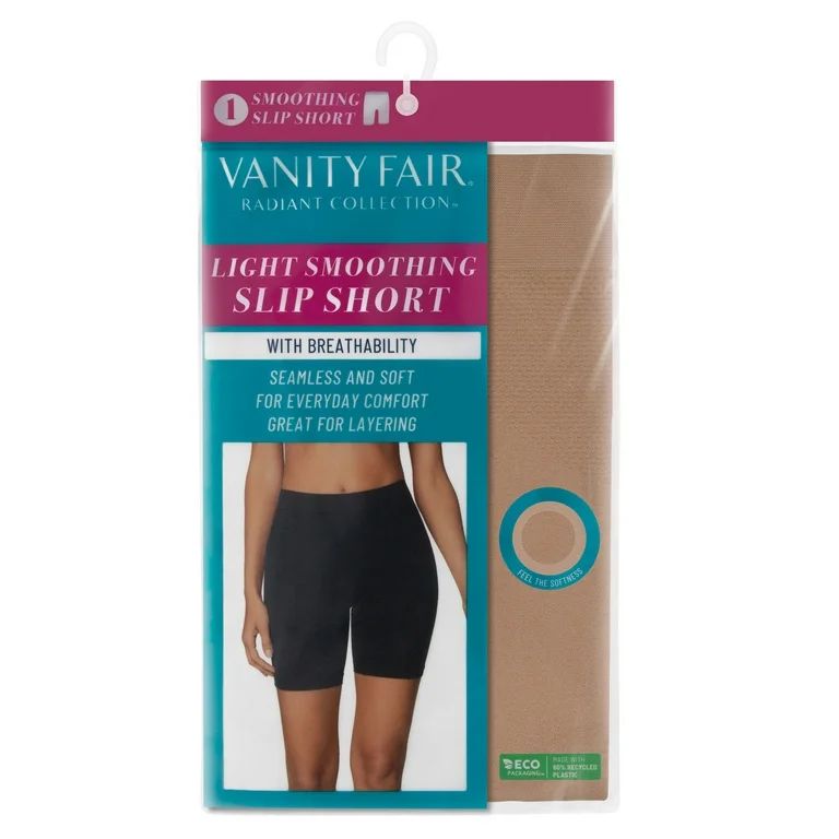 Vanity Fair Radiant Collection Women's Smooth Breathable Slip Short - Walmart.com | Walmart (US)