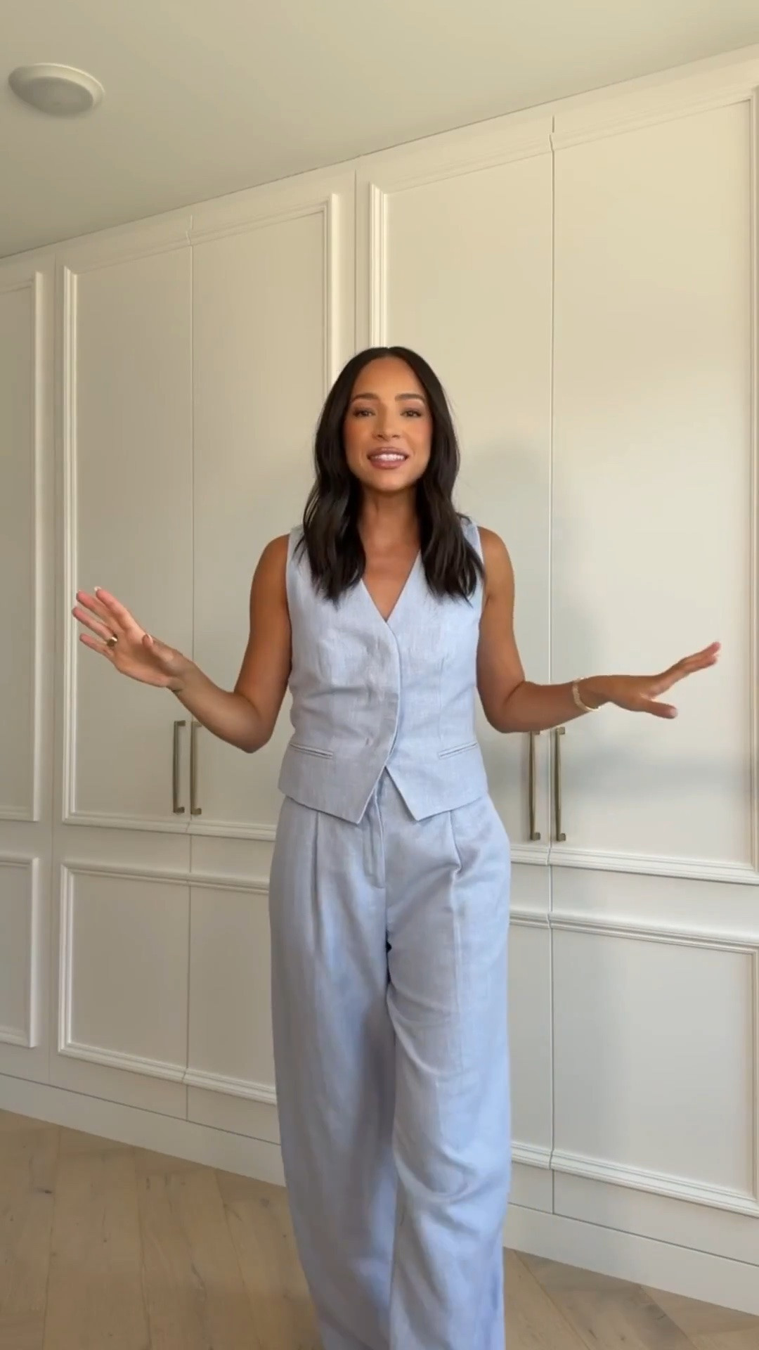 The color of this set is stunning! Wearing size 2 tie-waist vest and size 2 pleated wide-leg pant 

summer outfit, summer fashion, summer style, summer sale, Ann Taylor outfit, workwear, work outfit, office outfit, business casual, mom outfit, postpartum outfit

#LTKWorkwear #LTKSeasonal