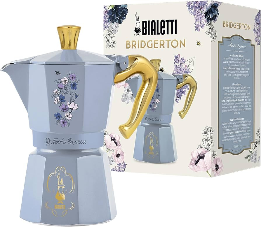 Bialetti – Moka Express Bridgerton: Iconic stovetop Espresso Maker – Official Netflix License... | Amazon (US)
