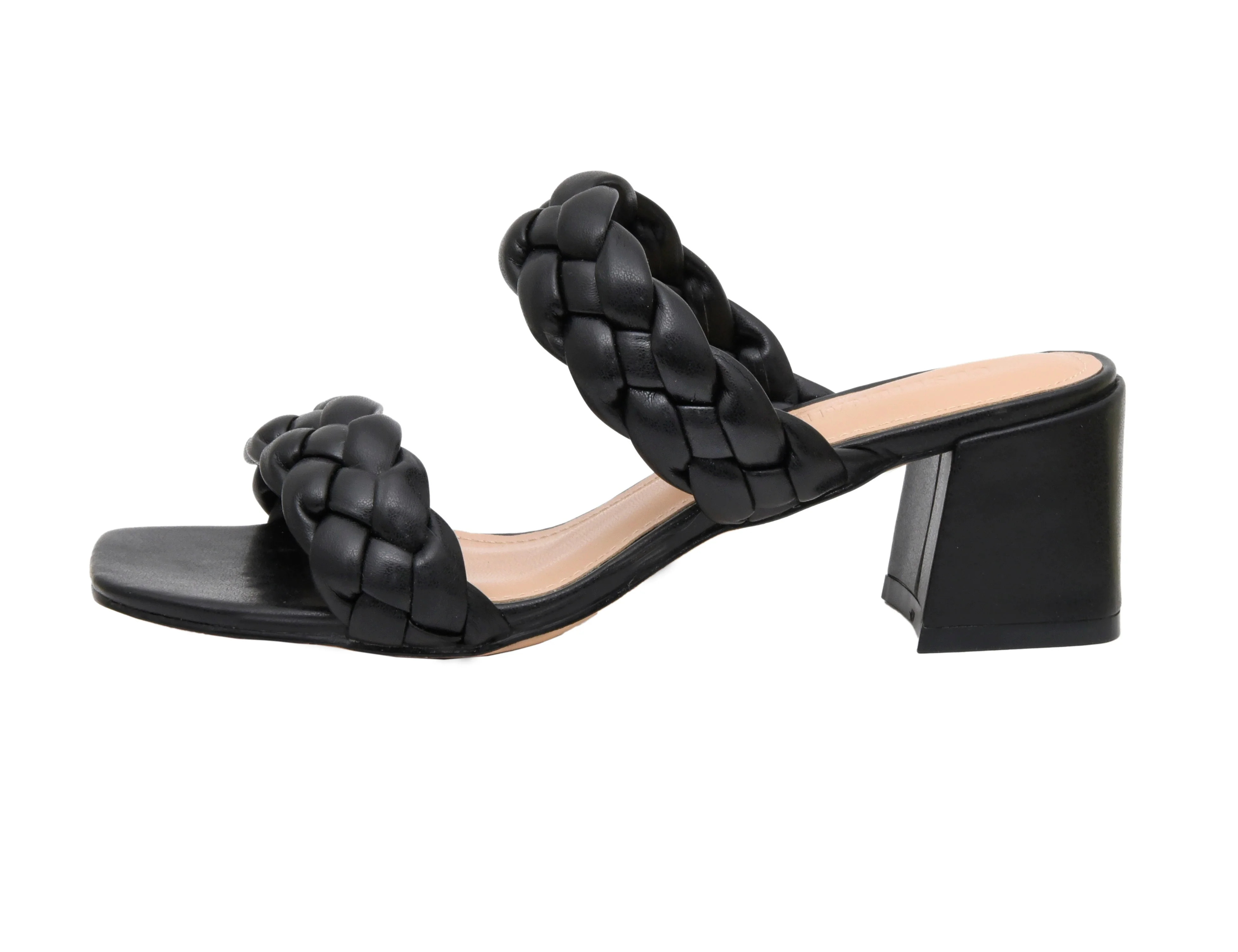 Onyx Braided Heel Sandal | Cushionaire