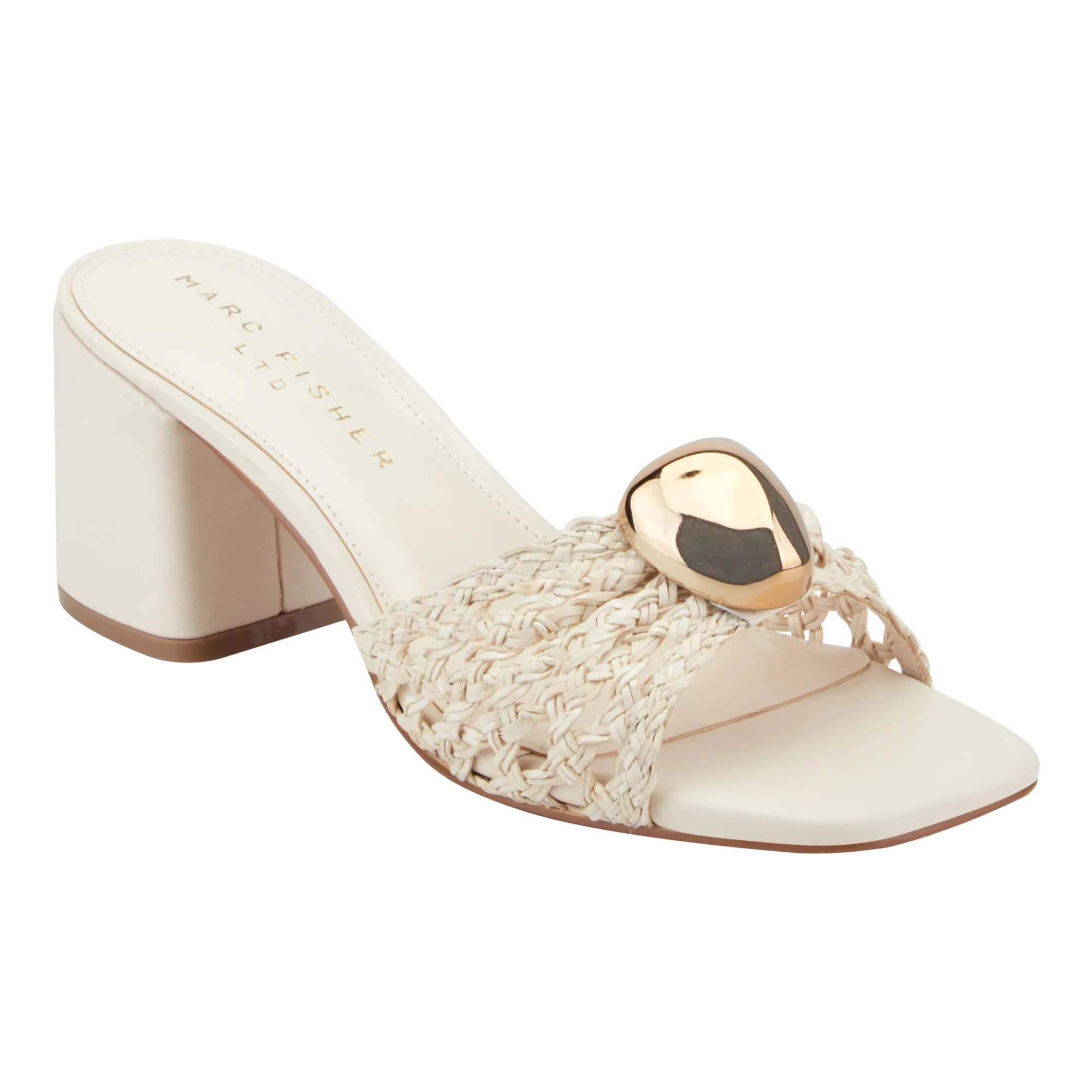 Farrel Woven Mule Sandal | Marc Fisher