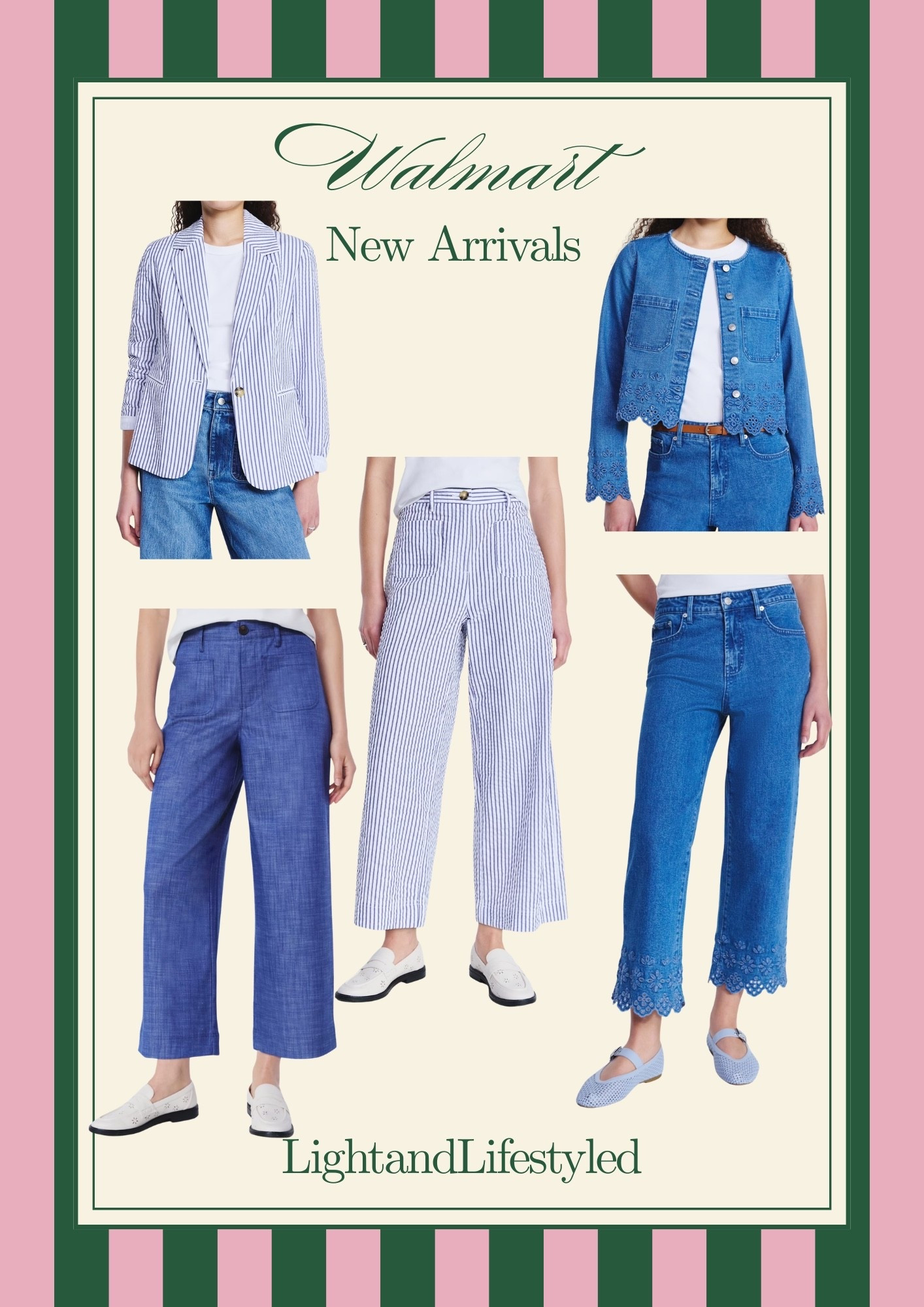 Just waiting for the matching blazer to these beautiful pants. These are definitely a look for less. Everything is less than $30. Walmart new arrivals are coming in hot. 

#LTKOver40 #LTKmomlife #LTKSeasonal