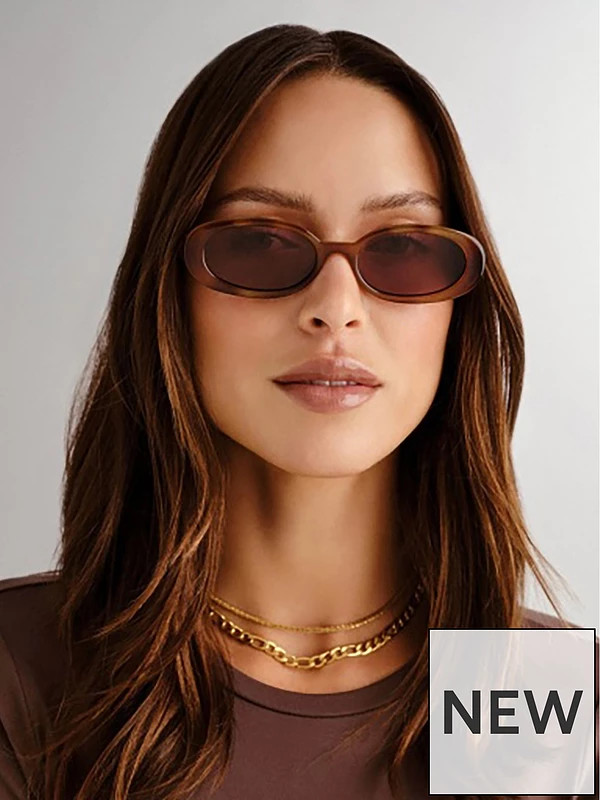 LE SPECS Outta Love Sunglasses - Brown | Very (UK)