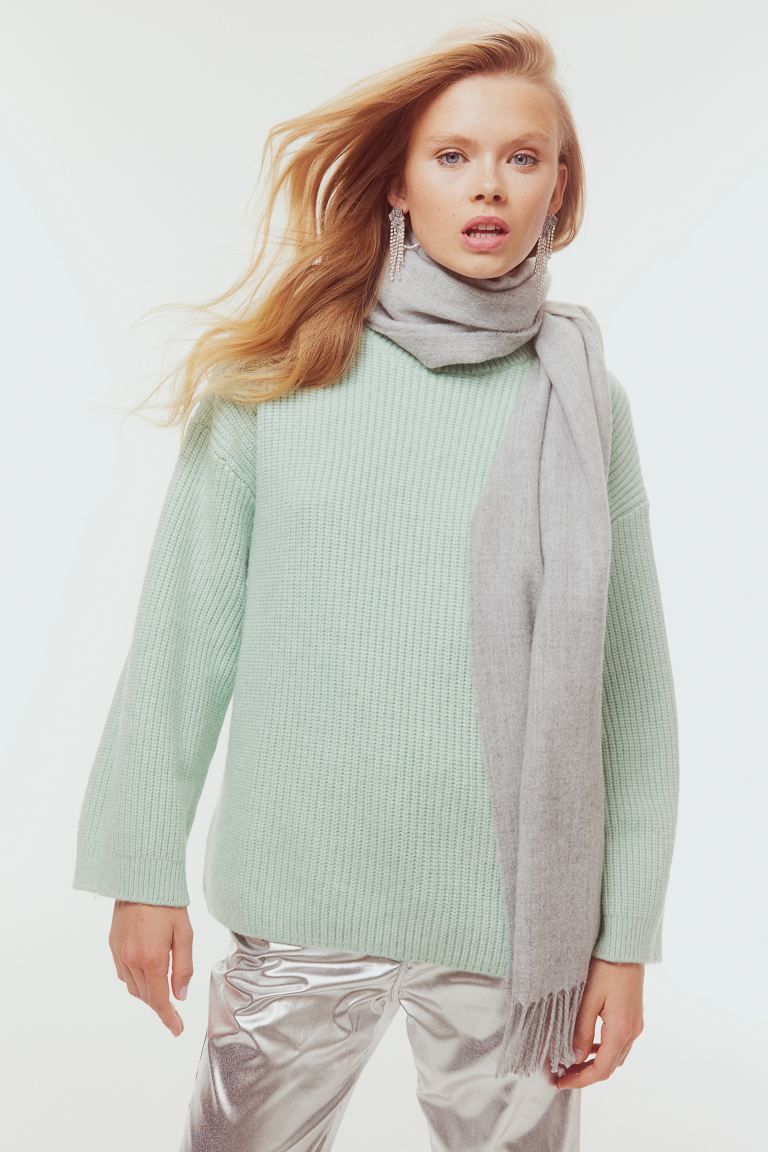 Oversized Sweater - Cream - Ladies | H&M US | H&M (US + CA)
