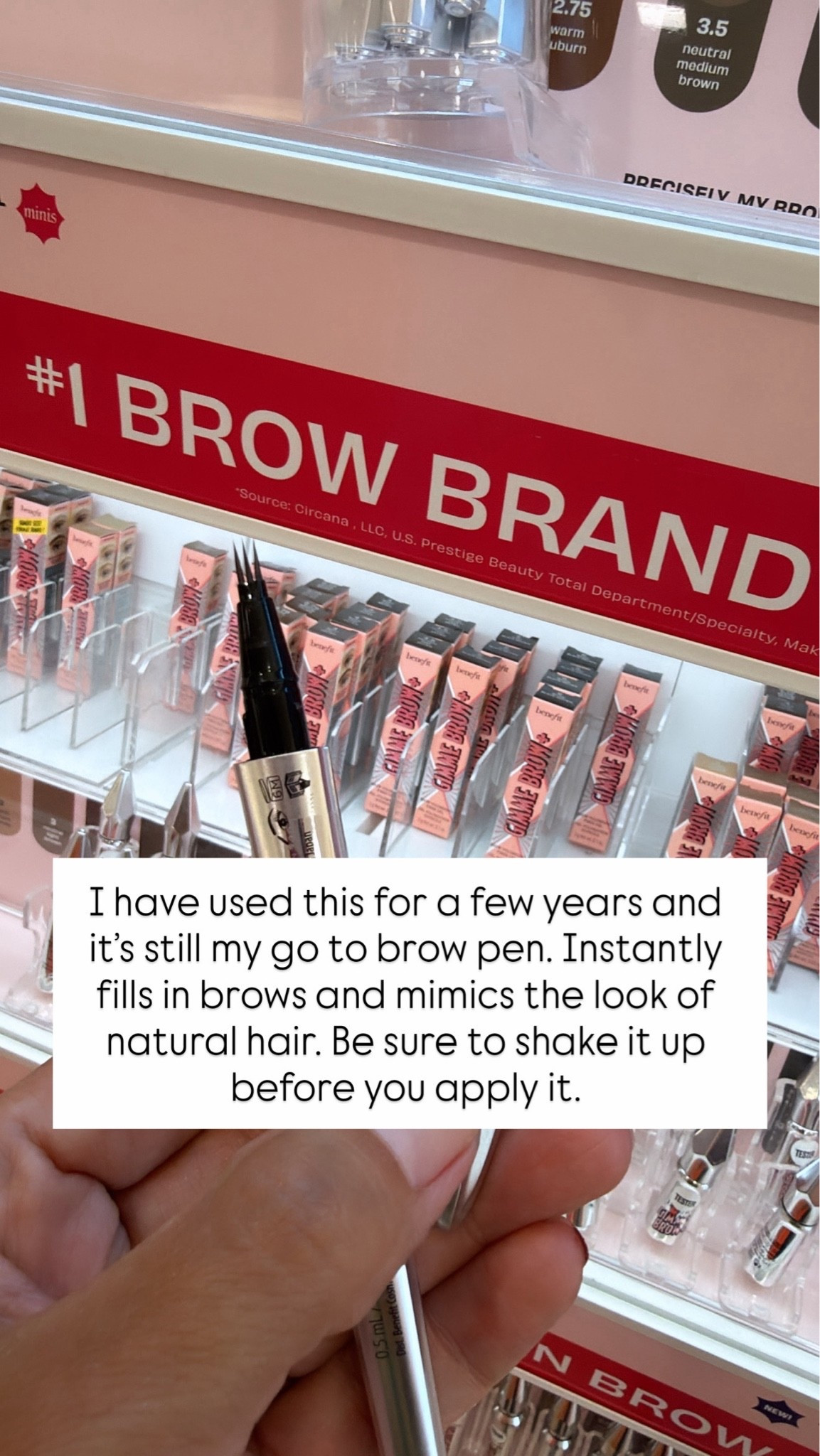 I use shade 4.5

#LTKBeauty #LTKOver40