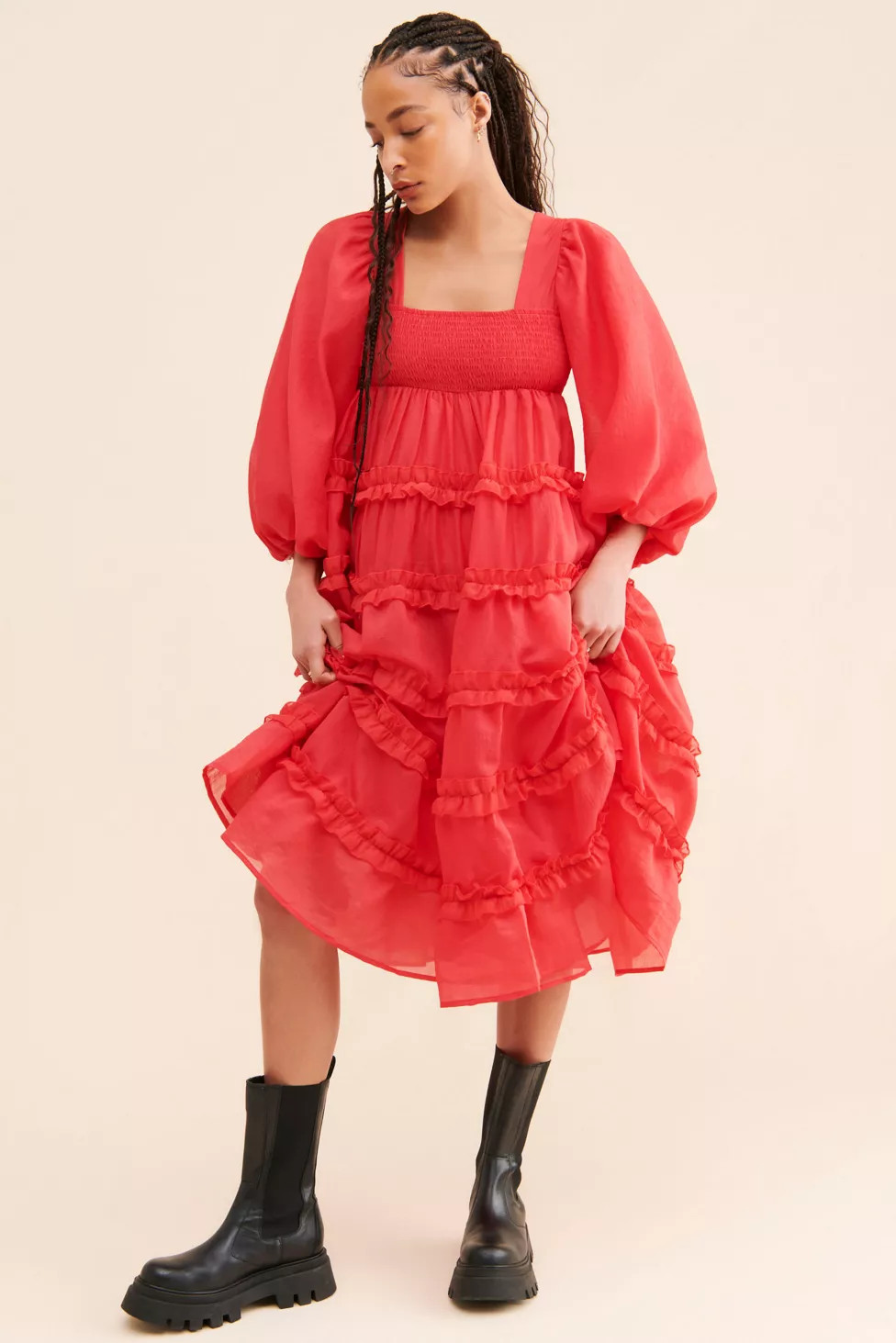 Sister Jane Royale Tiered Organza Dress | Urban Outfitters (US and RoW)