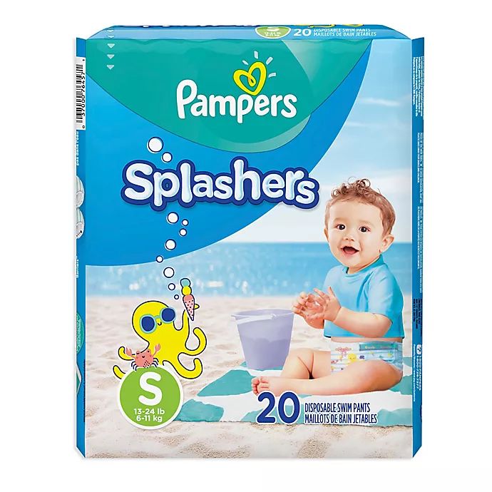 Pampers® Splashers 20-Count Size S Disposable Swim Pants | buybuy BABY | buybuy BABY