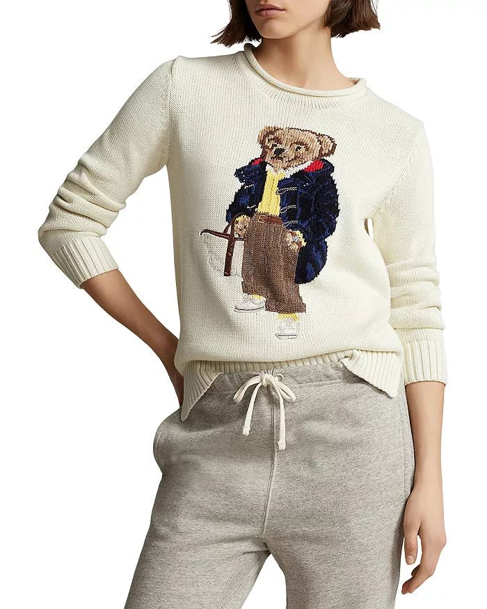 Polo Bear Intarsia Cotton Sweater | Bloomingdale's (US)