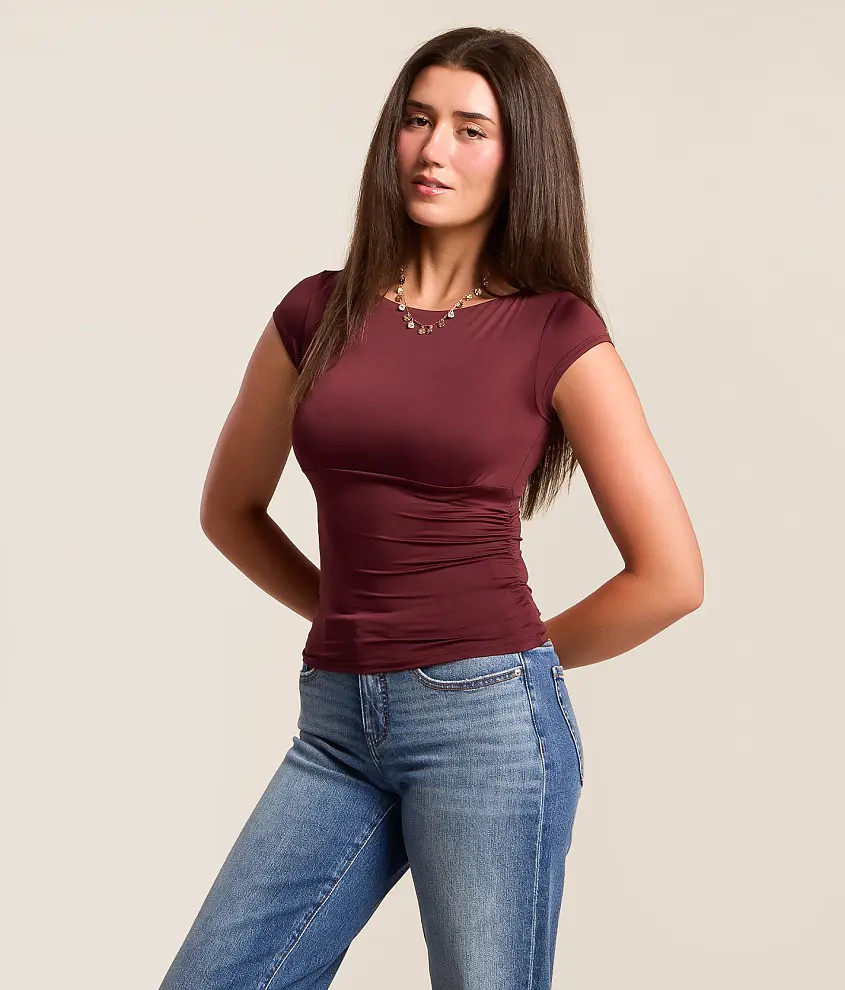 Boatneck Top | Buckle