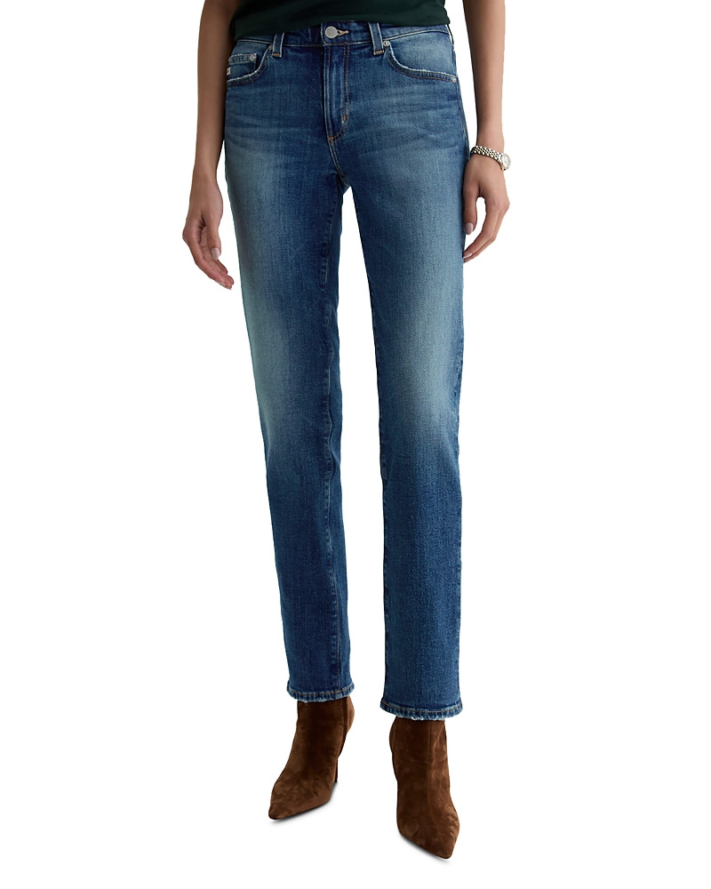 Ag Sandra Low Rise Straight Jeans in 10 Years Illiad | Bloomingdale's (US)