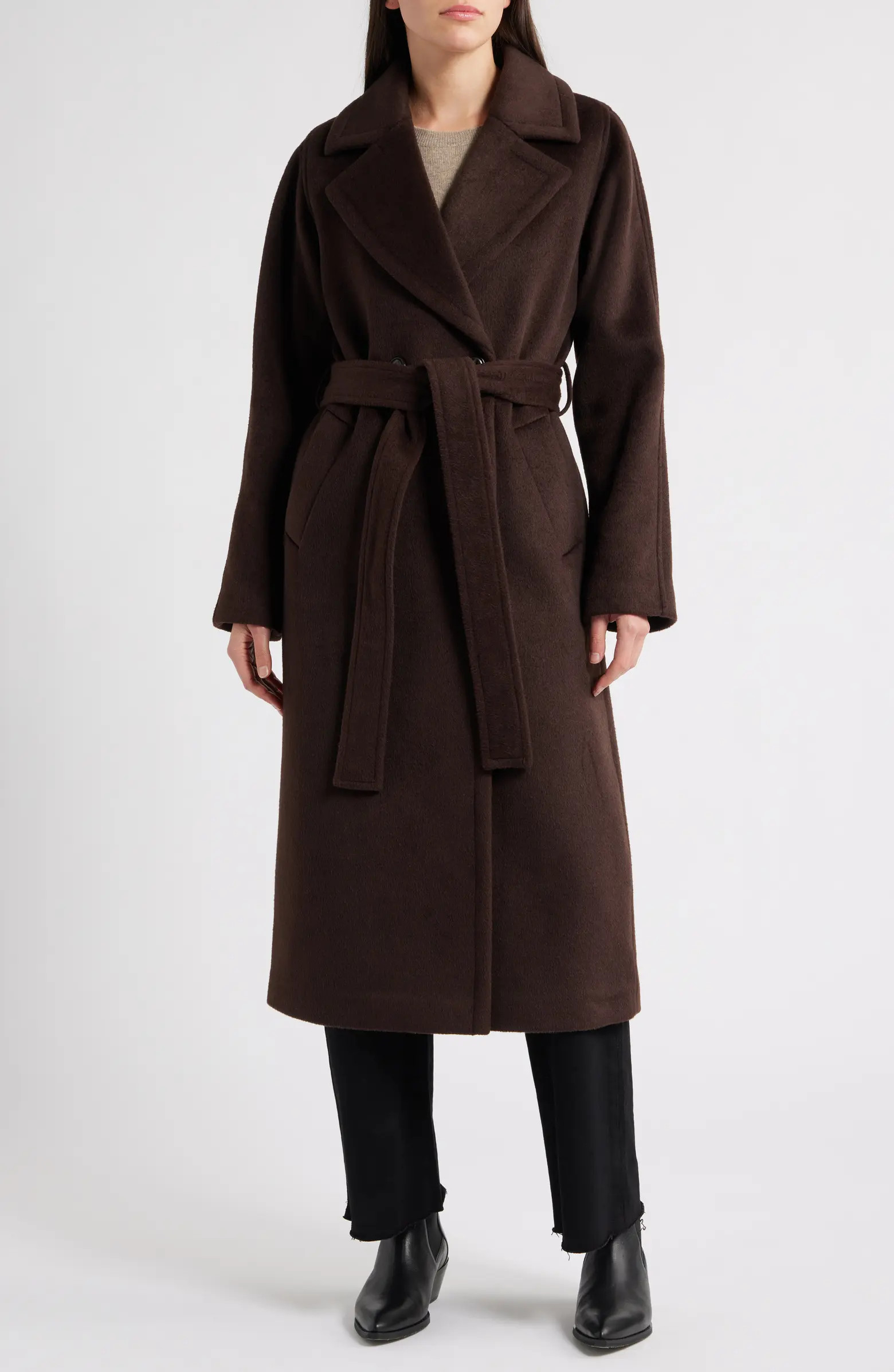 Bernardo Tie Waist Coat | Nordstrom | Nordstrom