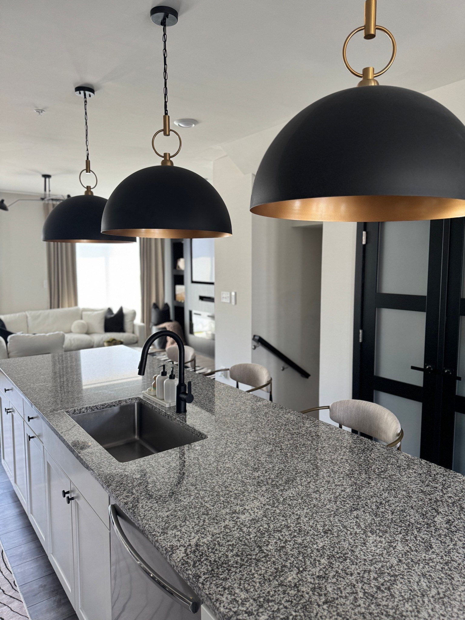 Pendant dome lighting for the win 🥰

#LTKFamily #LTKHome #LTKStyleTip