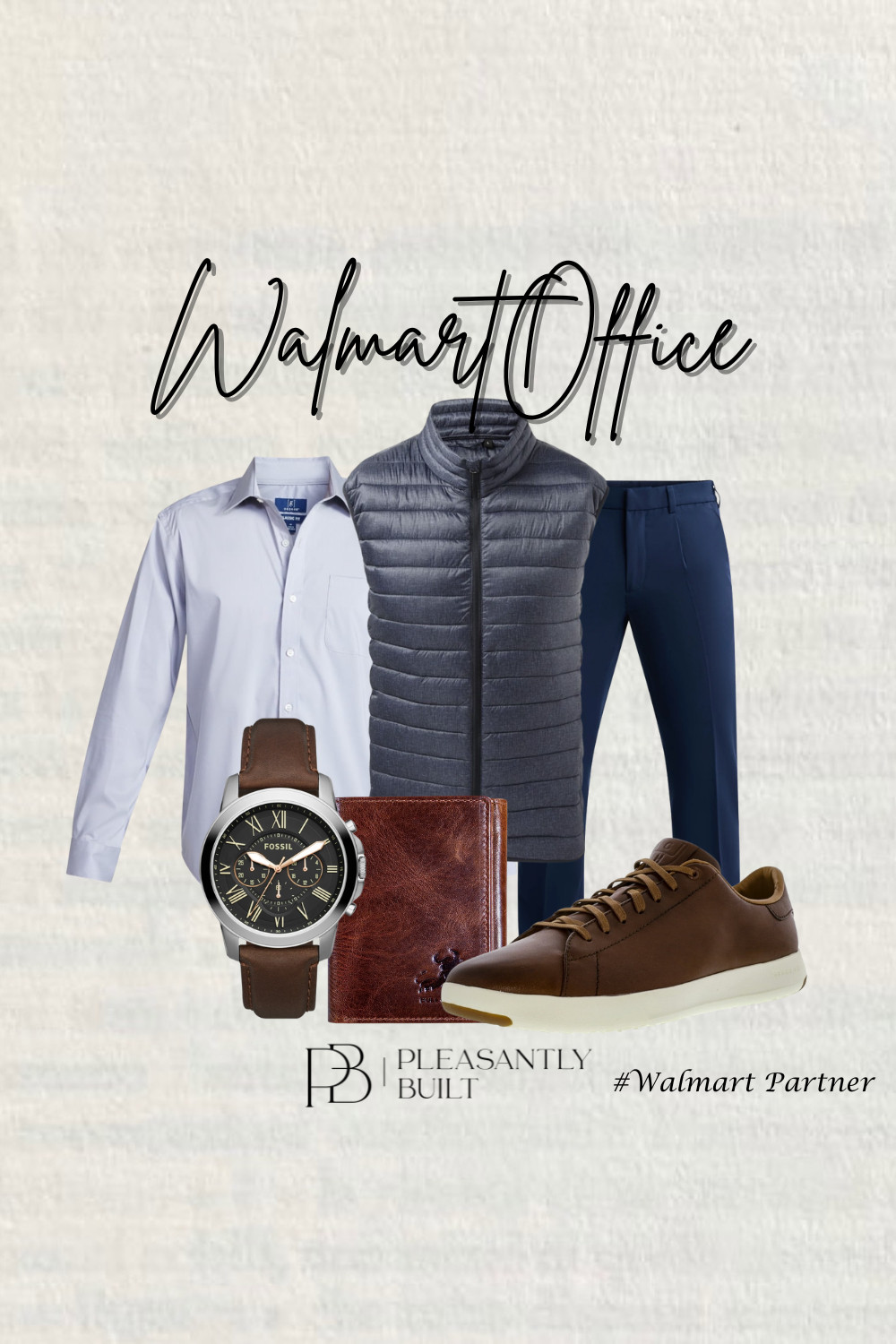 Elevate your office style 💼 Tailored dress pants, crisp dress shirts, classic belts, a versatile padded gilet, stylish watches, fashion sneakers, and timeless oxfords — everything you need for a sharp, modern work wardrobe. Affordable, versatile, and ready for any office day.
#MensWorkStyle #OfficeWardrobe #MensFashion #MensWorkwear #MensStyleInspo #BusinessCasualMen #MensOOTD #WorkReadyStyle #MensWardrobeEssentials #MensStyleGuide #AffordableMensFashion #SharpDressedMan #pleasantlybuilt
#walmartfinds #walmartmensfashion 

 #LTKmorningroutine #LTKWorkwear #LTKMens