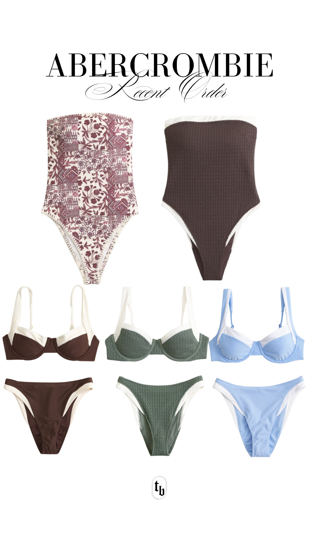 Recent order from Abercrombie! 

 

#LTKgrwm #LTKootd #LTKMidsize