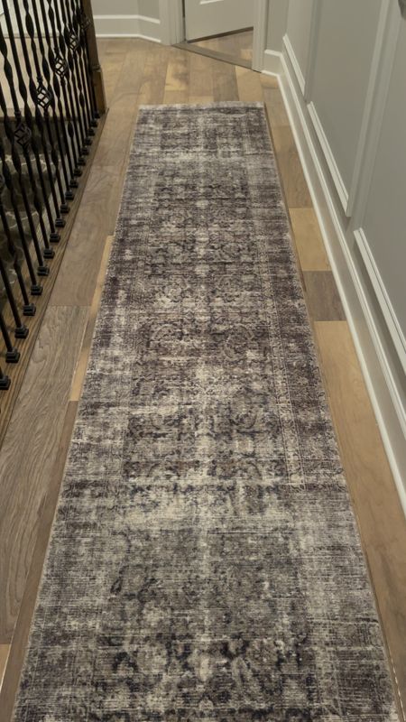 The most beautiful runner, almost 12’ long, so soft, super affordable, and the colors are just perfect! I keep it from moving around with carpet tape 😊
Loloi runner, long hallway decor 

#LTKstyletip #LTKhome #LTKFind