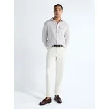 Free Assembly Men's Linen Blend Button Front Shirt with Long Sleeves, Sizes S-3XL | Walmart (US)