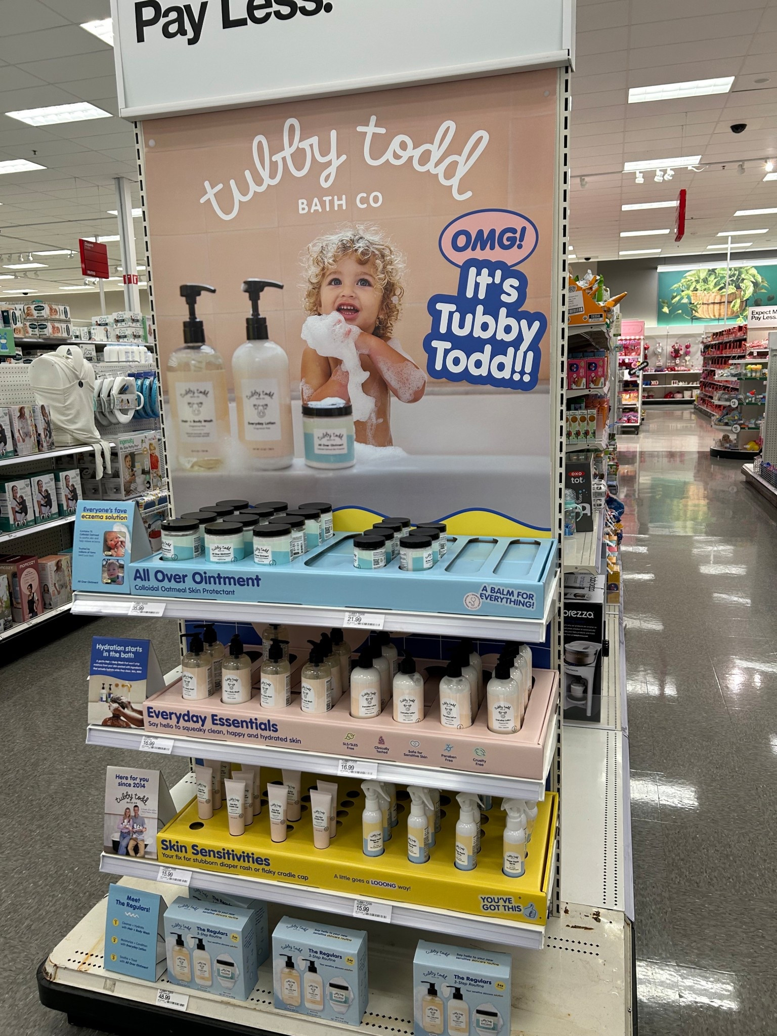 Tubby Todd is at Target! The All Over Ointment is my topppp baby item & was the only thing that helped calm Cecelia’s baby eczema! Moms know. How great to have it so easily accessible now?! #babyfind #babydeals #tubbytodd #target   

#LTKBaby #LTKKids