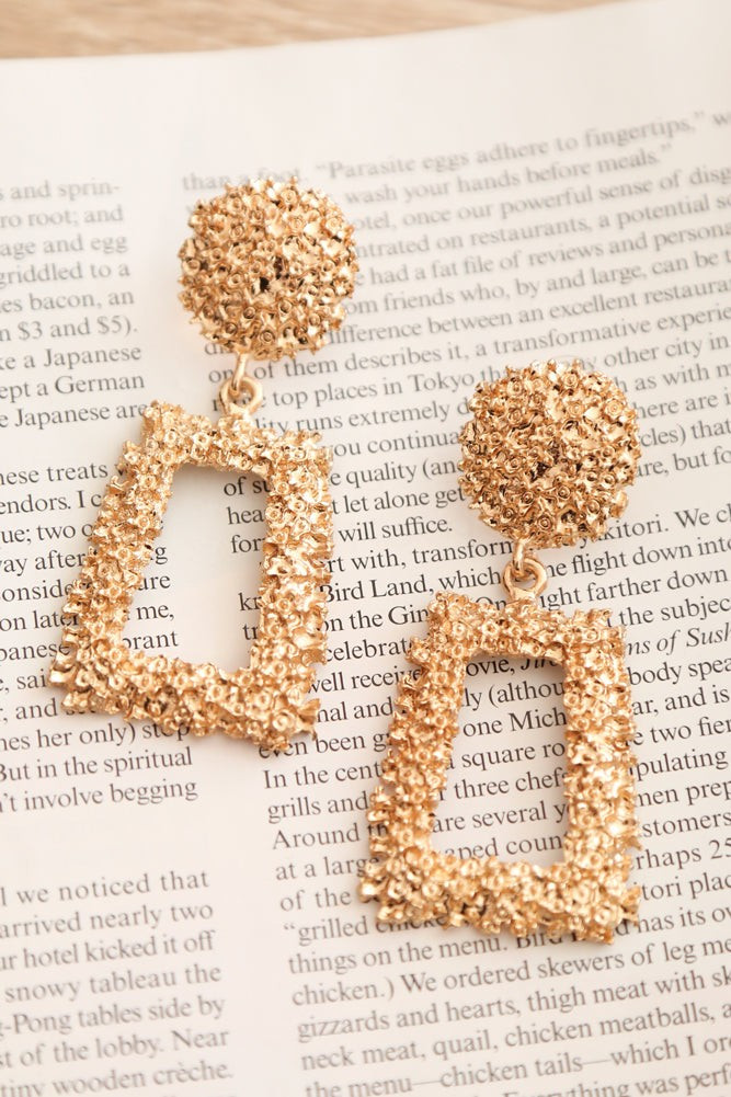 Imperial Beach Earrings Gold | Hello Molly (AU)