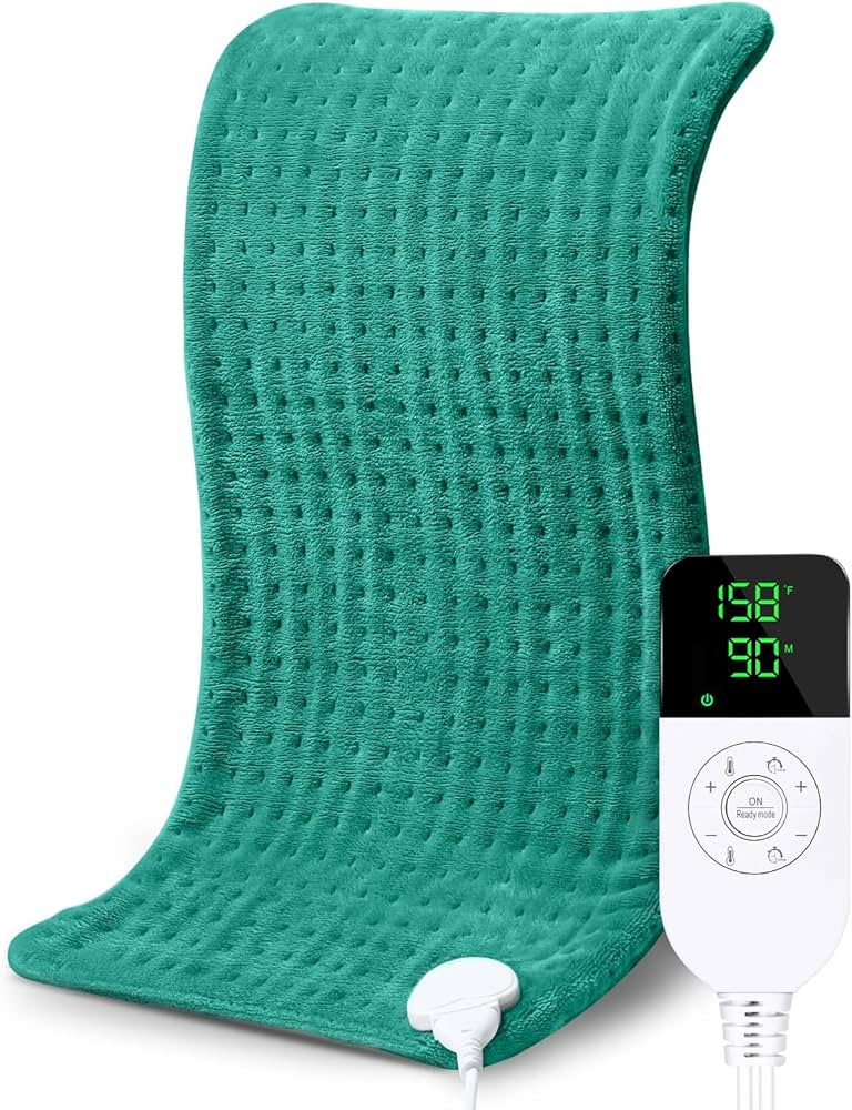 NOWWISH Heating Pad for Back Pain & Cramps Relief, XL Moist Heat Electric Heating Pads with Auto ... | Amazon (US)