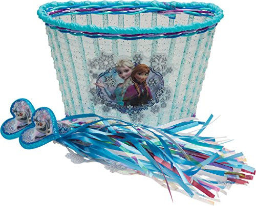 Disney Frozen Kids' Bike Basket and Streamers | Amazon (US)