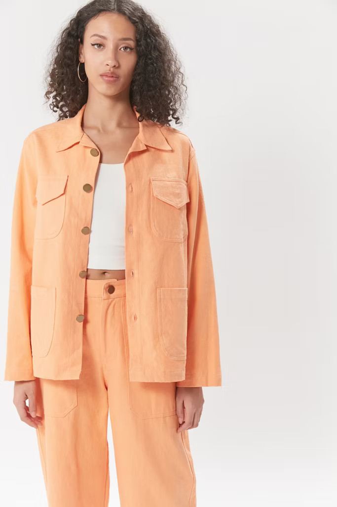 Back Beat Co. West Hemp Utility Jacket | Urban Outfitters (US and RoW)