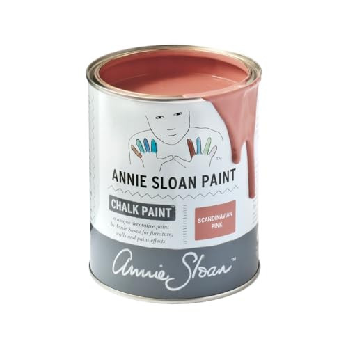 Annie Sloan Chalk Paint® (Scandinavian Pink, 1 Litre/33.8 Fl Oz) a unique decorative paint for furniture, cabinets and home décor with no sanding or priming | Amazon (US)