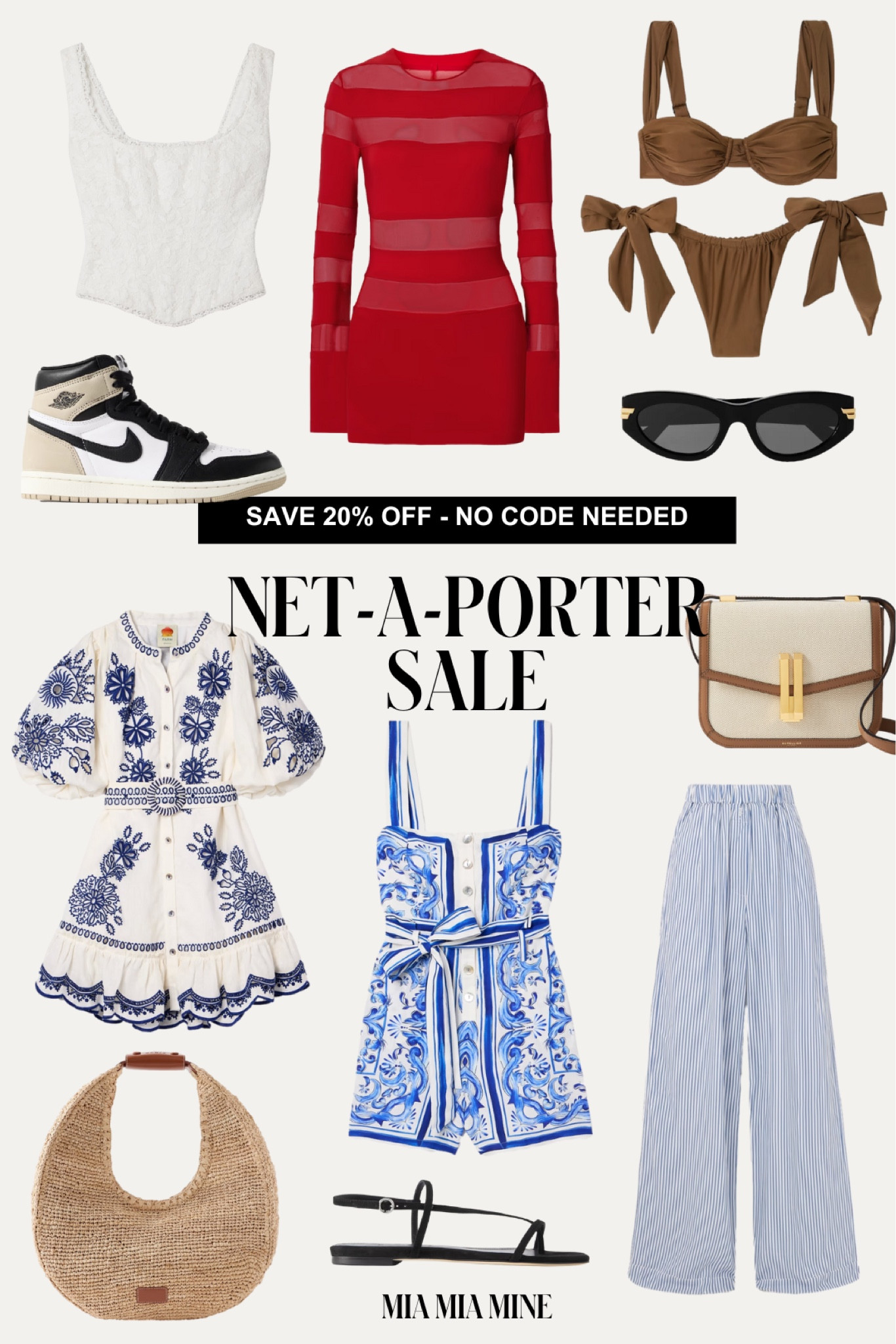 Net-a-porter sale - save 20% off summer bags, summer dresses, striped pajama pants, Nike sneakers, summer vacation pieces and Labor Day outfits 

#LTKSaleAlert #LTKItBag #LTKTravel