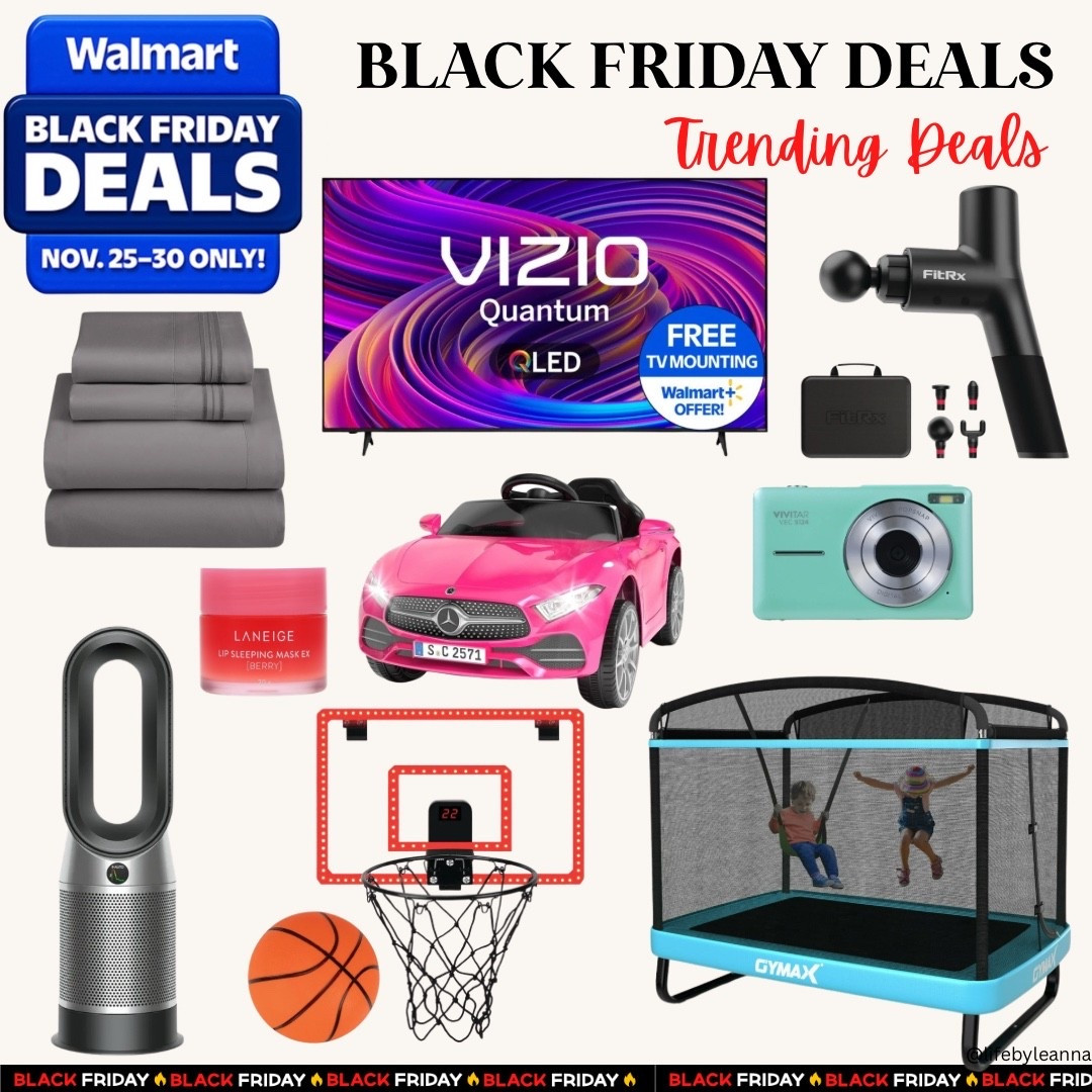 Walmart Black Friday trending deals! 


@walmart #walmart #walmartpartner


Dyson/ Vizio/ tv/ massager / trampoline / trending gifts 

#LTKGiftGuide #LTKCyberWeek #LTKHome