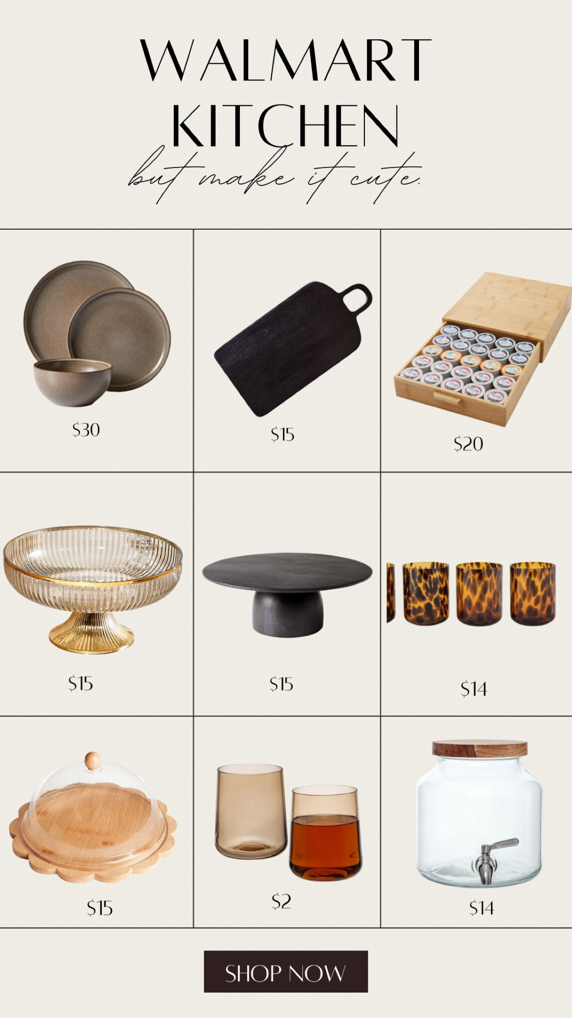 Obsessed with these stylish and affordable home essentials—all from Walmart! Budget-friendly finds that look high-end? Yes, please! ✨ #WalmartFinds #HomeDecorLover #BudgetFriendlyDecor #WalmartHome #AffordableHomeDecor #KitchenFavorites #CozyHomeVibes #NeutralDecor #ChicAndAffordable #ModernFarmhouse #RusticCharm #DecorOnABudget #HomeEssentials #WalmartDeals #InteriorInspo #LTKHome #StylishStorage #MinimalistHome #SmallSpaceDecor #EverydayHome

#LTKStyleTip #LTKHome #LTKMostLoved