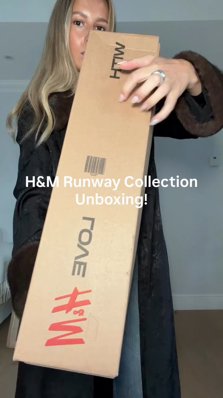 H&M studio unboxing!