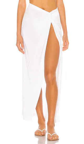 X REVOLVE Mia Skirt in White | Revolve Clothing (Global)