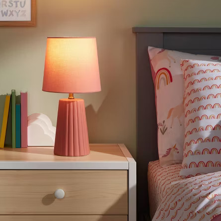 Tapered Ribbed Table Lamp - Pillowfort™ | Target