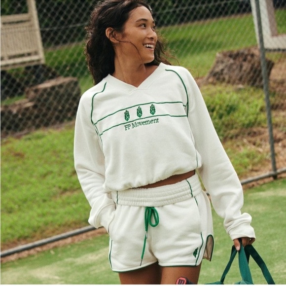 Free People Movement Seeing Double Sweatshorts only shorts size small | Poshmark