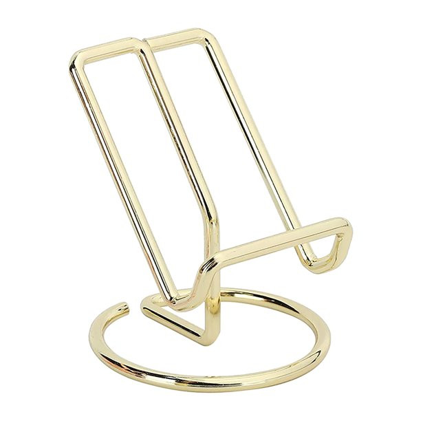 MOFUCA - Desktop Mount Practical Office Display Stand Stable Phone Holder Iron Wire Gift Gold - W... | Walmart (US)