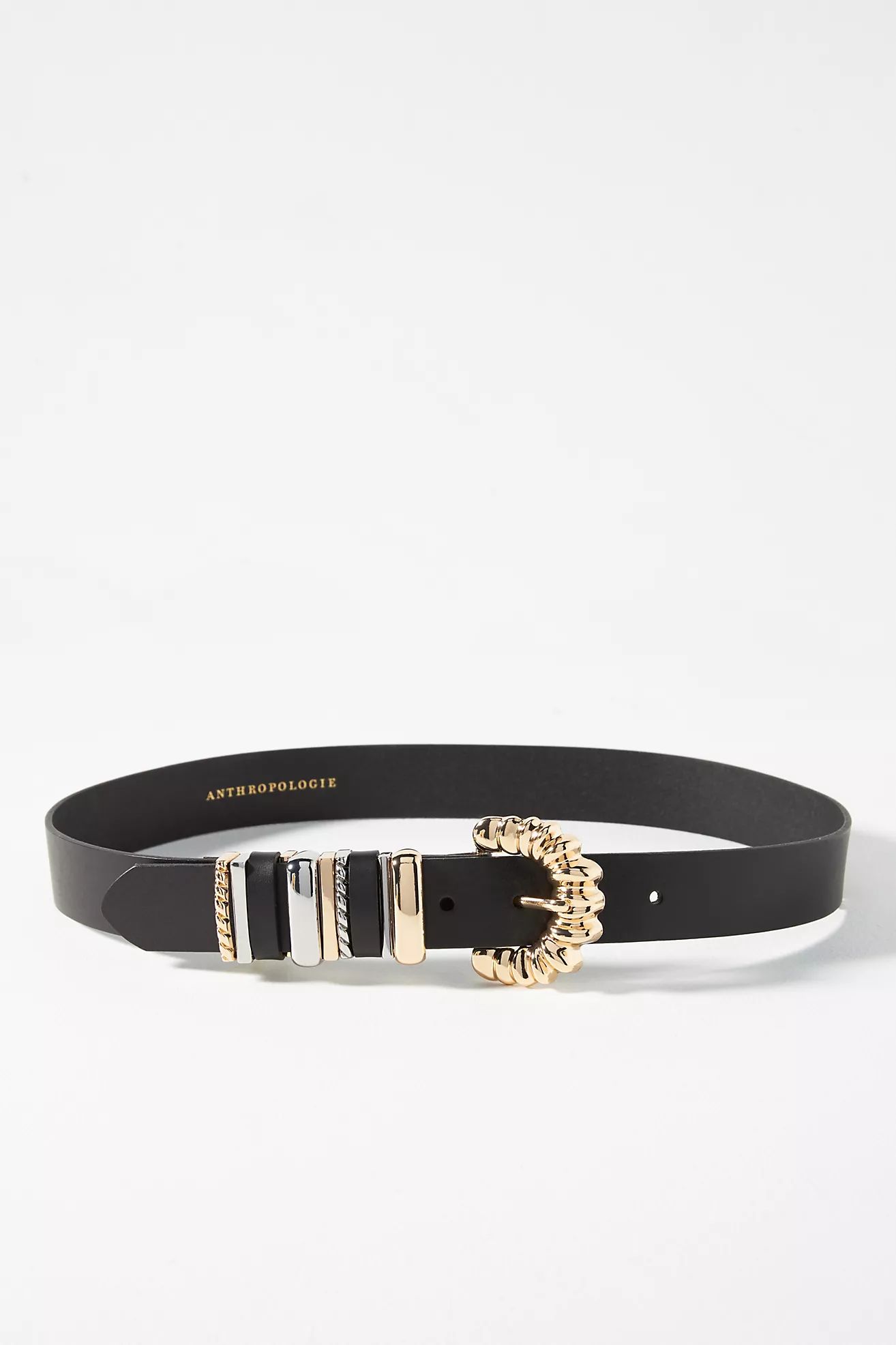 By Anthropologie Mixed Metal Keeper Belt | Anthropologie (US)