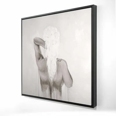 Beautiful Dreamy - Beige Figurative Framed Canvas Art | Wayfair North America