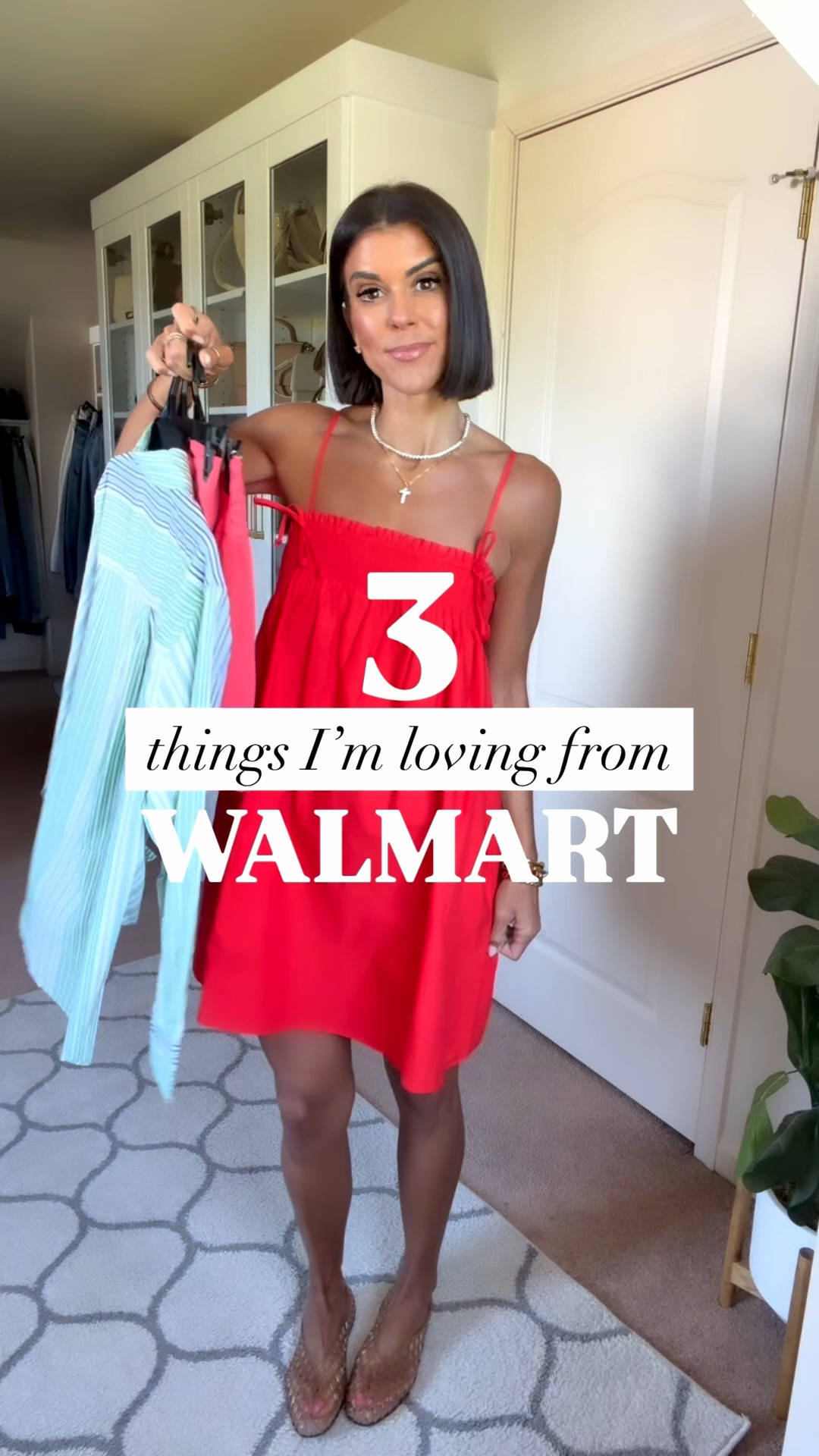 Three things I’m loving from Walmart! I’m 5’5 and in size small in dress, size xs in both pieces of set and button down. Jeans size 0.

#LTKgrwm #LTKSeasonal #LTKmomlife