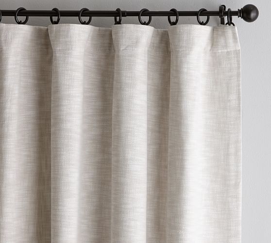 Seaton Textured Drape - Neutral | Pottery Barn (US)