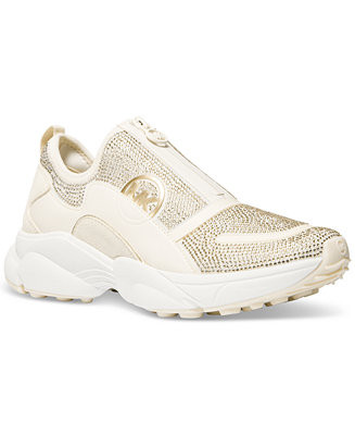 MICHAEL Sami Zip Trainer Sneakers | Macy's