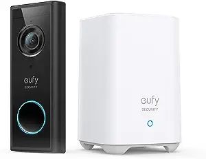 eufy Security, Video Doorbell S220 (Battery-Powered) Kit, Security Camera - 2K Resolution, 180-Da... | Amazon (US)