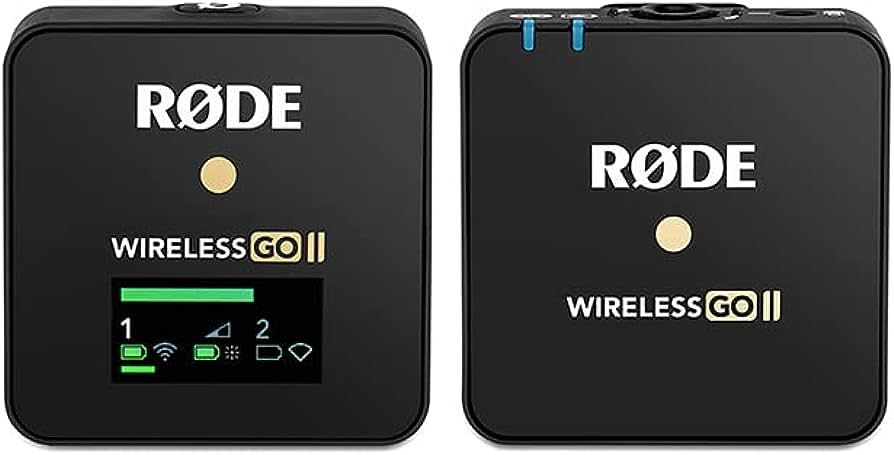 Rode Wireless GO II Single Channel Wireless Microphone System | Amazon (US)