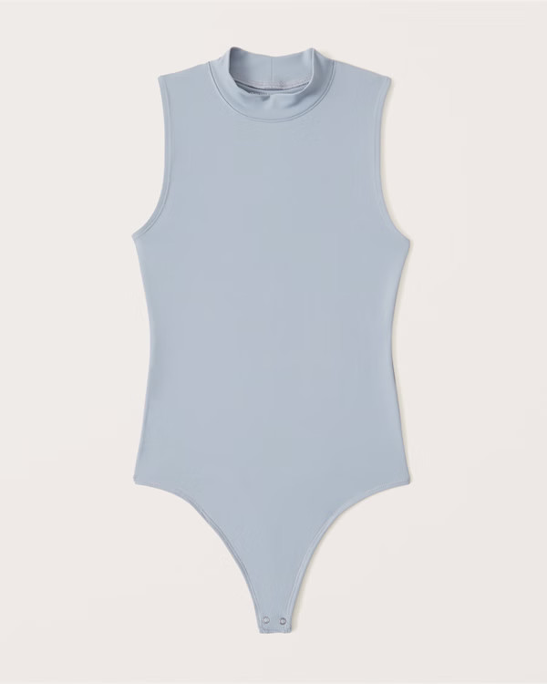 Seamless Mockneck Bodysuit | Abercrombie & Fitch (US)