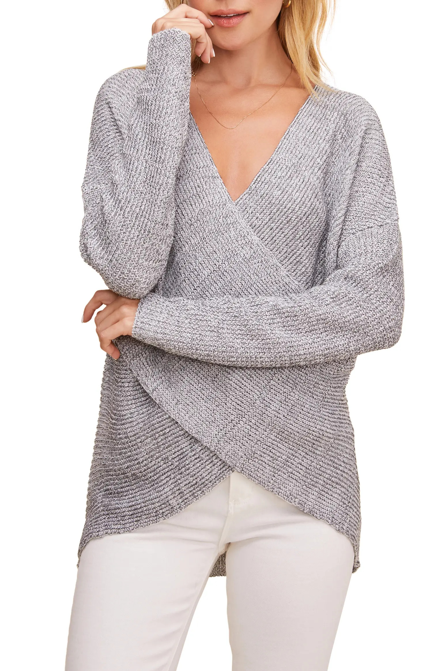 Wrap Front Sweater | Nordstrom
