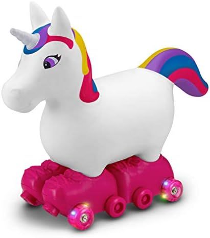 Kid Trax Silly Skaters Unicorn Toddler Foot to Floor Ride On Toy, Kids 1-3 Years Old, Soft and In... | Amazon (US)
