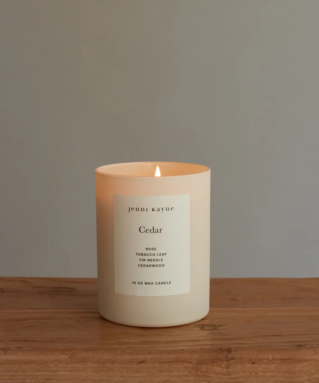 Cedar Glass Candle | Jenni Kayne